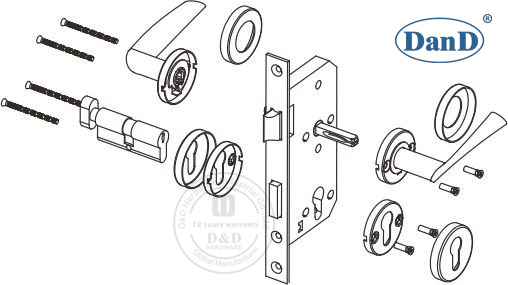 How does a Euro mortise lock work-D and D Hardware 유로 장붓 구멍 자물쇠는 어떻게 작동합니까? D 및 D 하드웨어