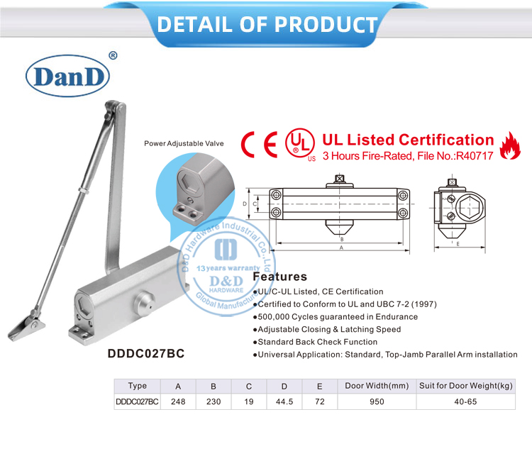 automatic door closer 자동 도어 클로저