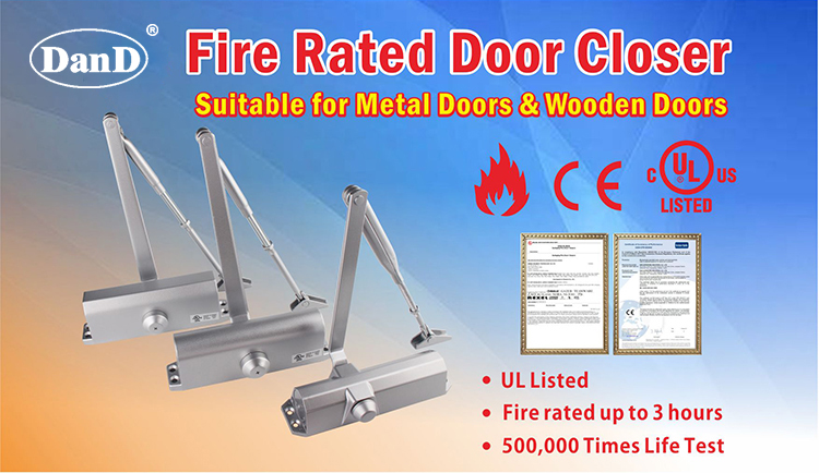 Listed Door Closing Device 등록된 문 닫힘 장치