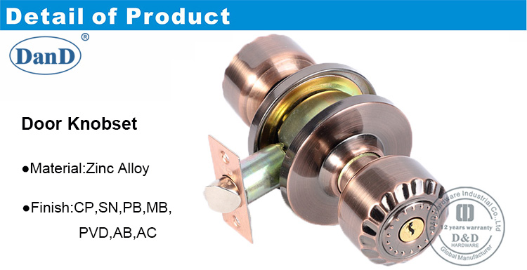 Door Lockset-DDLK053-D and D Hardware 문Lockset-DDLK053-D 및 D 하드웨어