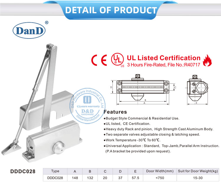 fire door closers 방화문 가까이