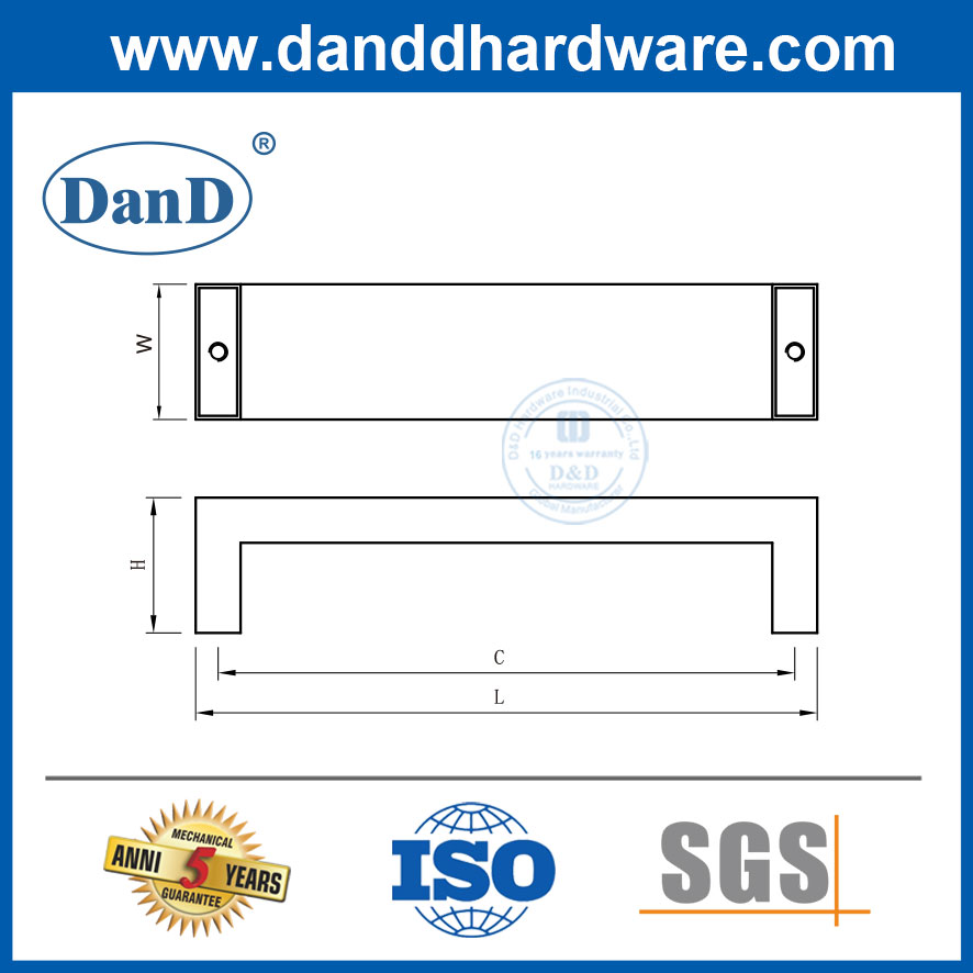 스테인레스 스틸 주방 캐비닛은 현대적인 서랍을 당깁니다 -DDFH039
