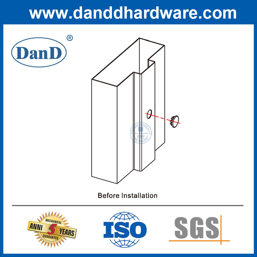 캐비닛 가구 Austempered 탄소 단추 중공 금속 문 강철 구멍 Plugs-DDDA004