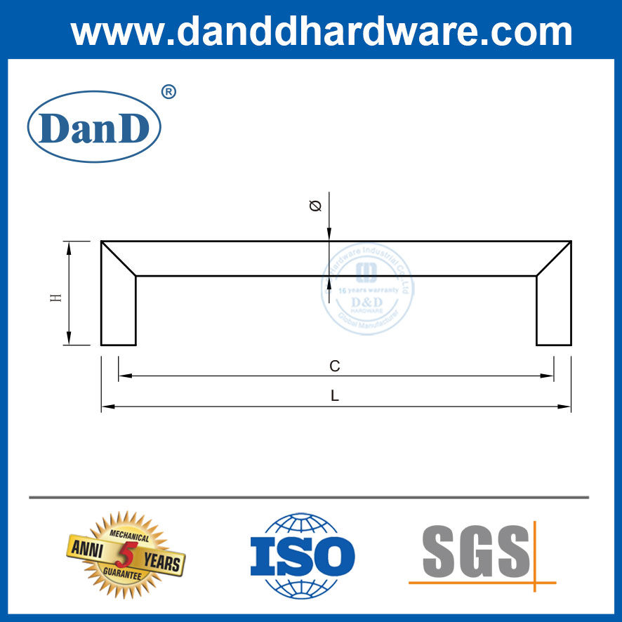 캐비닛 풀 하드웨어 스테인레스 스틸 캐비닛 하드웨어 용품 -DDFH035