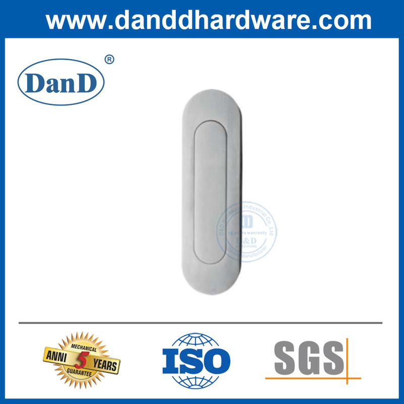 플러시 캐비닛 풀 핸들 드레서-DDFH082용 스테인레스 스틸 서랍 풀 핸들