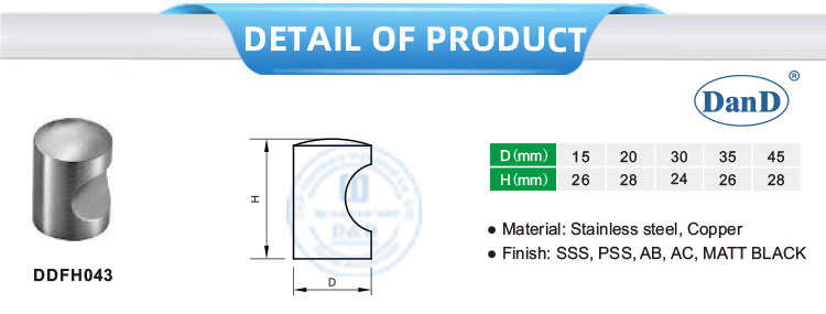 캐비닛 당김 및 손잡이