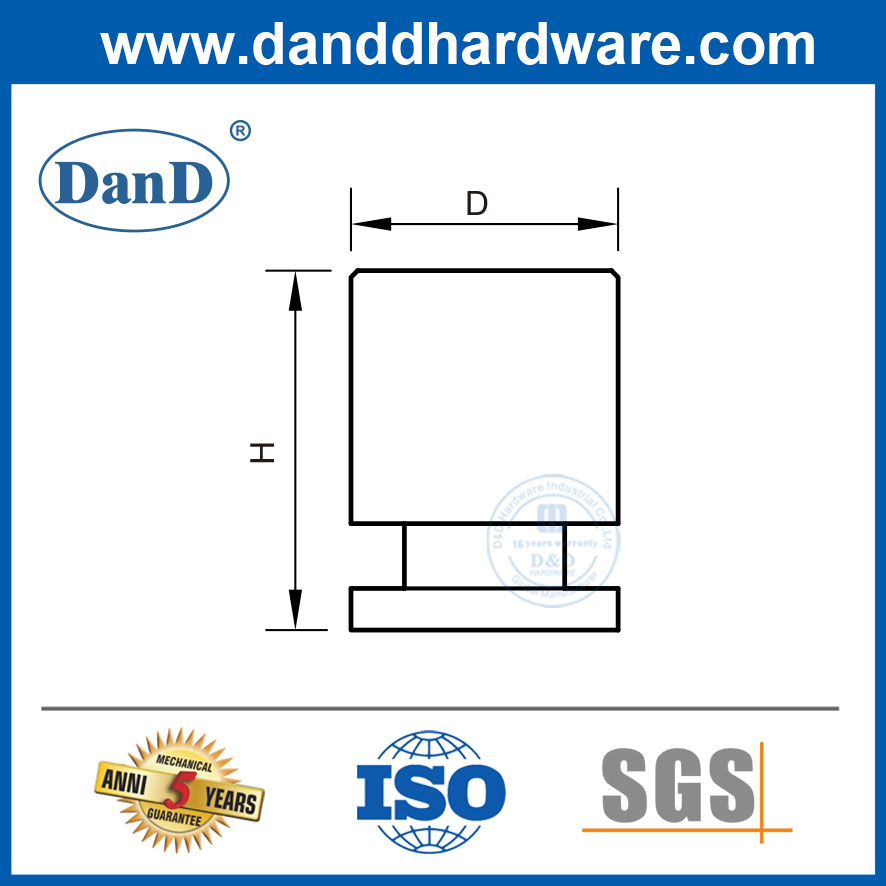 황동 장식 드레서 손잡이 스테인레스 스틸 캐비닛 하드웨어 Knobs-DDFH062