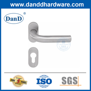 좁은 Frame-DDNH002를 위한 Morden 단순한 디자인 스테인리스 침실 문 손잡이