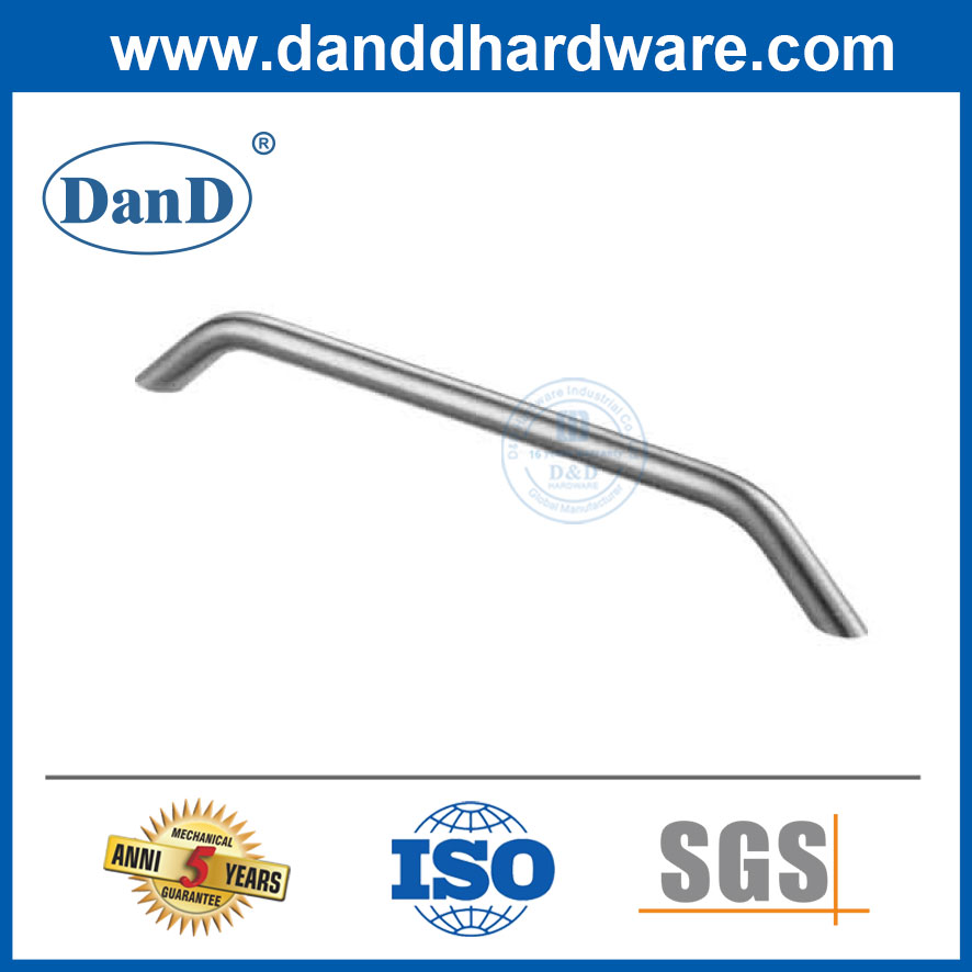 실버 캐비닛은 스테인레스 스틸 하드웨어 현대 캐비닛 핸들 -DDFH027을 처리합니다