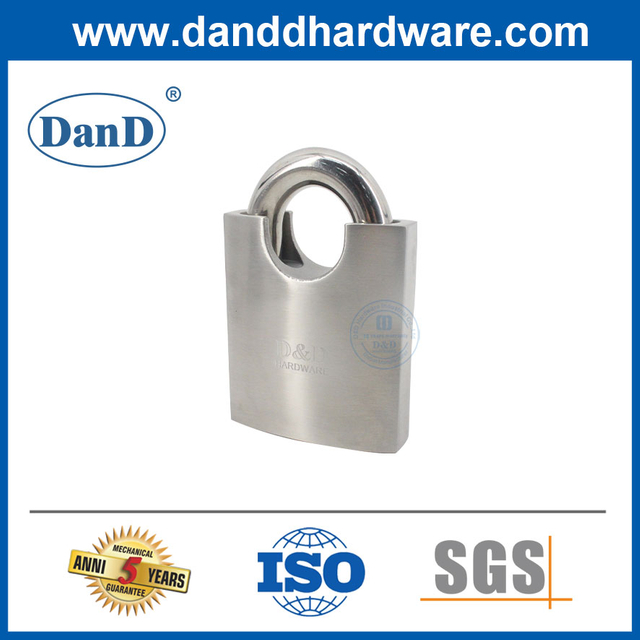 60mm 마스터 잠금 안전 황동 자물쇠 스테인레스 스틸 방수 잠금 장치-DDPL007