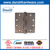 BHMA 2등급 골동품 구리 상업용 현관문 SS Hinge-DDSS001-ANSI-2-4.5x4.5x3.4