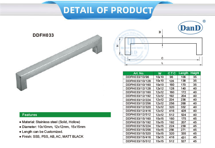 주방 찬장 손잡이