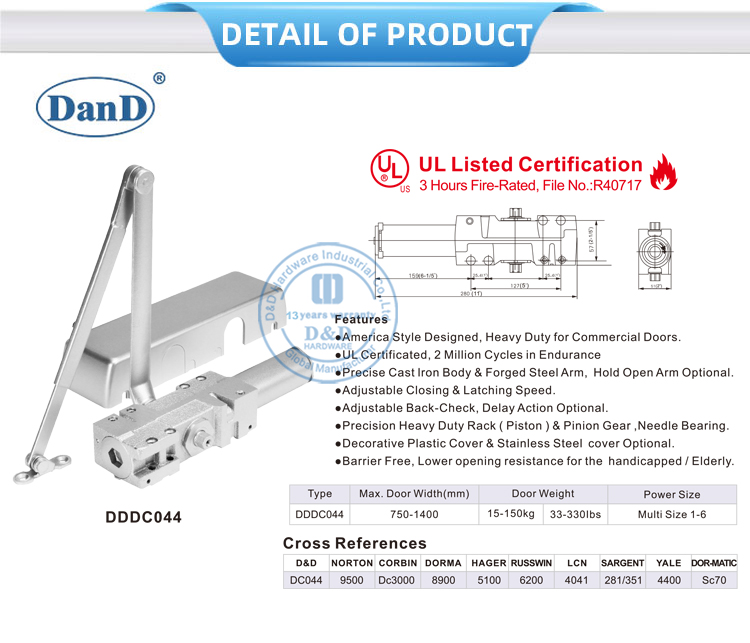 외부 도어 클로저