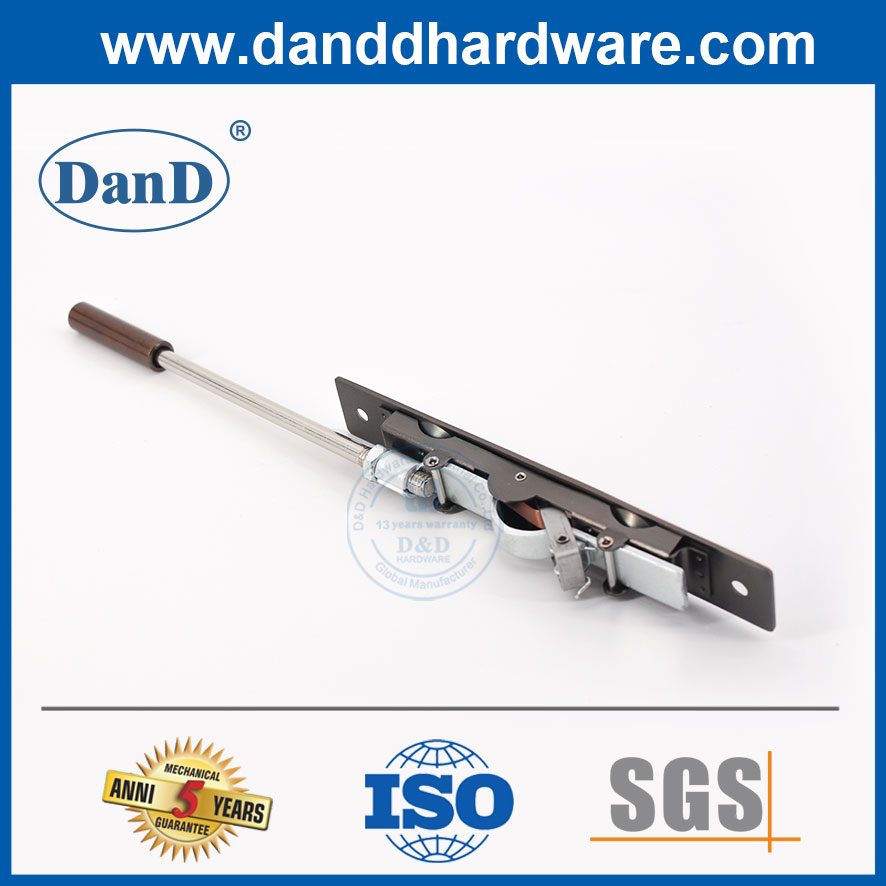 골동품 구리 SS304 확장 플러시 볼트 중공 금속 도어 플러시 볼트-DDDB011