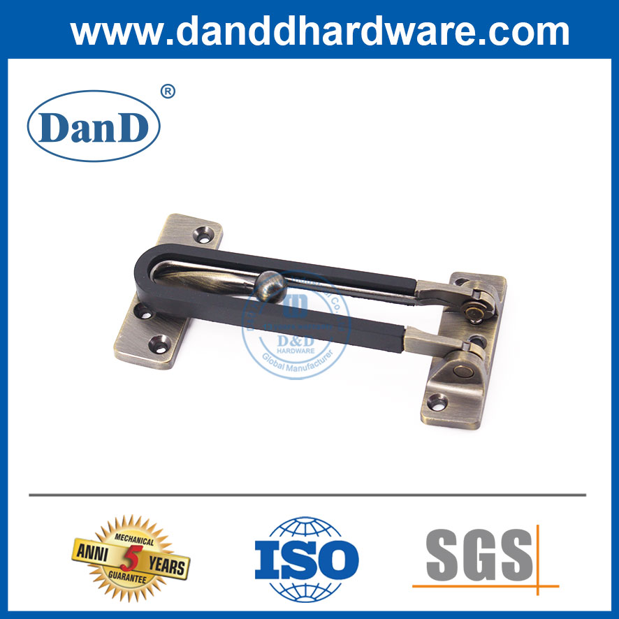 골동품 황동 나무 문 가드 잠금 아연 합금 보안 도어 Guards-DDDG008