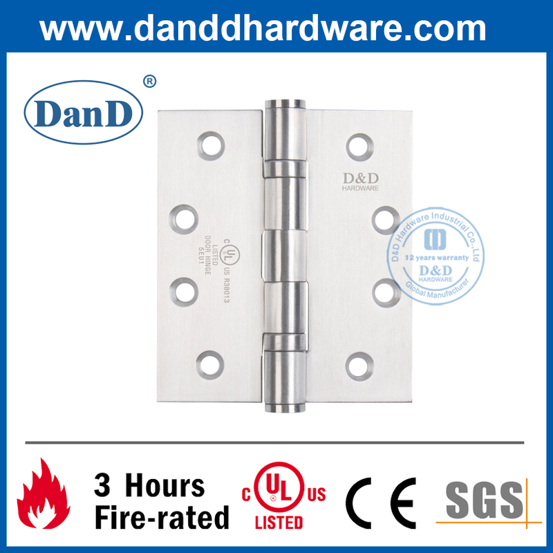 5인치 SUS316 UL 인증 고강도 내화성 전면 도어 Hinge-DDSS006-FR