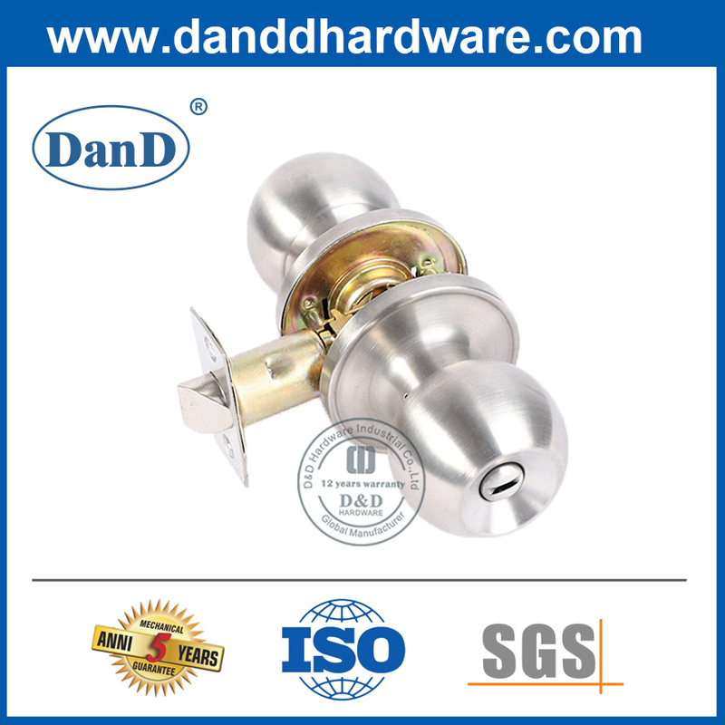 욕실-DDLK036용 개인 정보 보호 기능 아연 합금 도어 손잡이