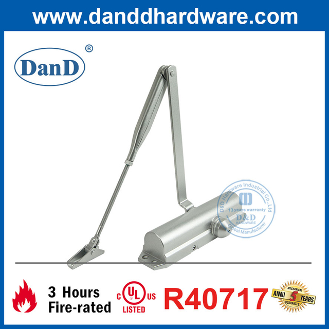 알루미늄 합금 화재 등급 UL 인증 고강도 외부 도어 클로저-DDDC045