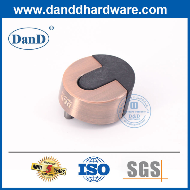아연 합금 침실 도어 스토퍼 골동품 구리 내부 도어 Stop-DDDS006