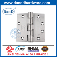 SUS304 UL ANSI 등급 1 실버 헤비듀티 외부 도어 경첩- DDSS001-ANSI-1-4.5x4.5x4.6