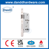 CE 인증 내화성이 있는 자물쇠 Bathroom-DDML012R-5578를 위한 스테인리스 장붓 구멍 자물쇠