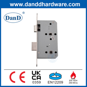 EN12209 CE Europrofile 도어 핸들 잠금 장치 보안 욕실 도어 Locks-DDML012R-6078