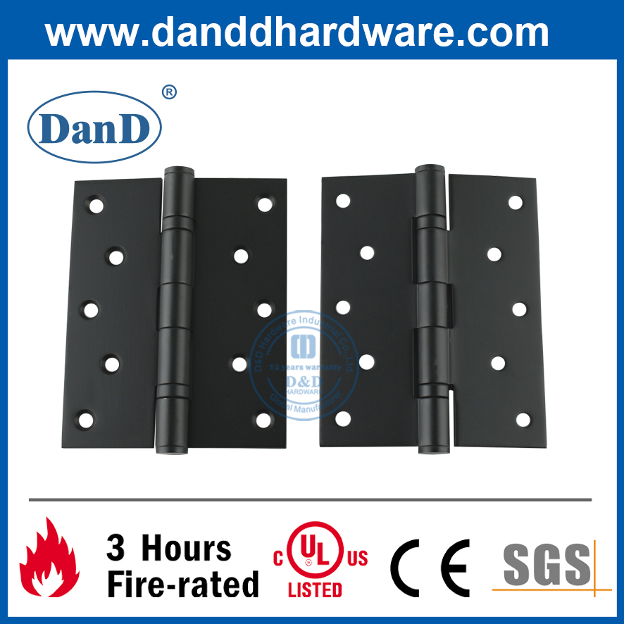 CE UL 등급 304 매트 블랙 상업용 방화문 하드웨어 피팅 -DDDH002 