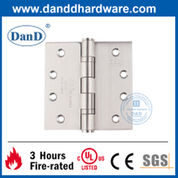 UL 인증-DDSS001-FR-4X4X3을 갖춘 4인치 스테인레스 스틸 304 화재 복합 도어 힌지