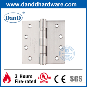 UL 인증-DDSS001-FR-4X4X3을 갖춘 4인치 스테인레스 스틸 304 화재 복합 도어 힌지