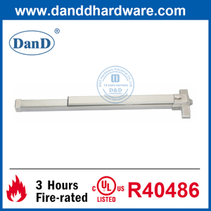 도깅 기능이 있는 SS304 림 푸시 바 패닉 출구 장치-DDPD007