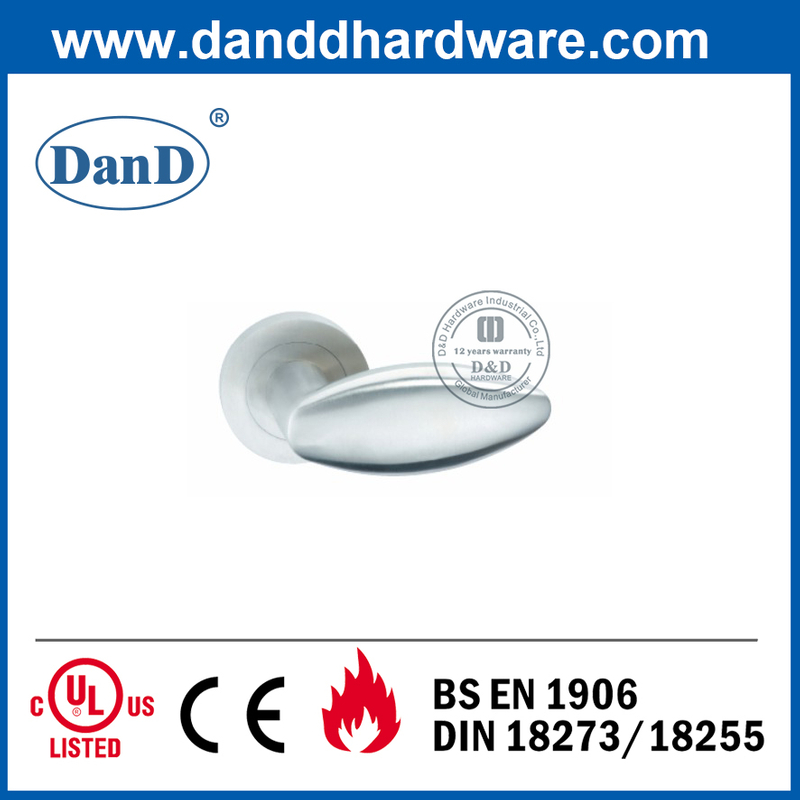 SS304 문 Ironmongery 특수 장식 문 단단한 레버 Handle-DDSH031