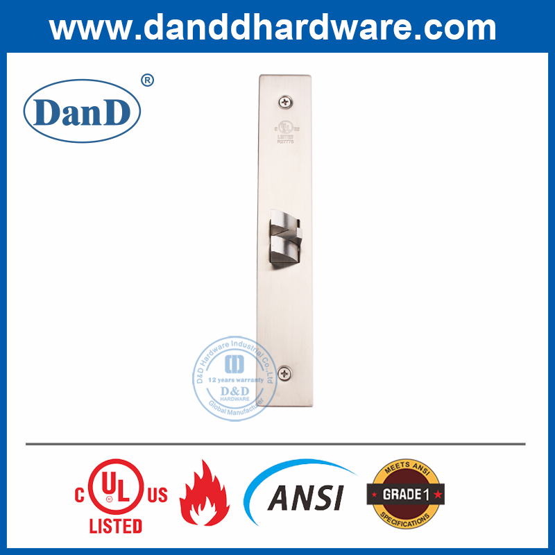 SUS304 ANSI 등급 1 래치 볼트 옷장 통로 도어 잠금 장치 -DDAL01