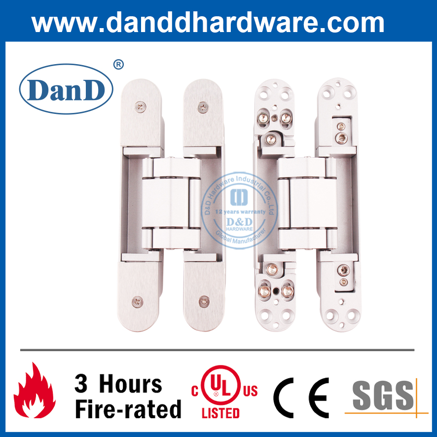무거운 Door-DDCH008-G80용 아연 합금은 3D 은폐형 도어 경첩