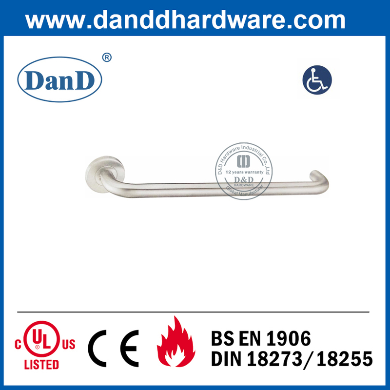 SS304 핸들 모양 길이 디자인 튜브 레버 비활성화 핸들-DDTH037