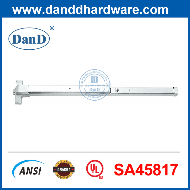 UL 종료 경보 패닉 바 강철 비상구 패닉 푸시 바(경보 기능-DDPD029 포함)