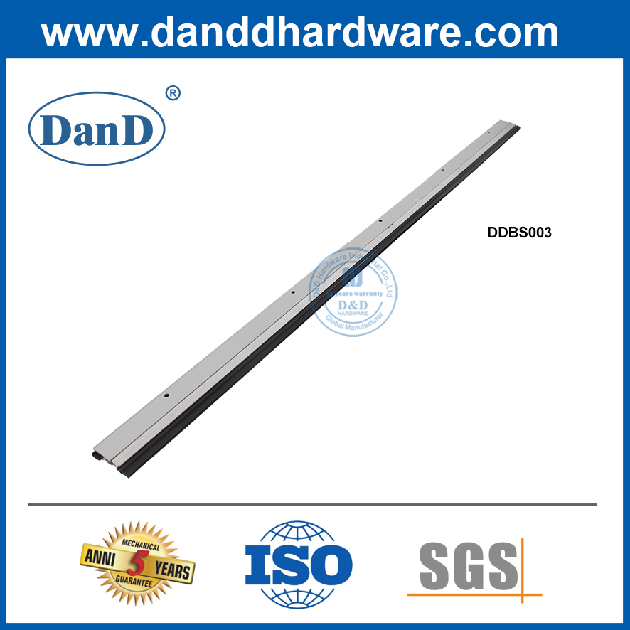 도어 씰 알루미늄 자동 드롭 도어 바닥 씰 조정 가능한 도어 드롭 Seal-DDBS003