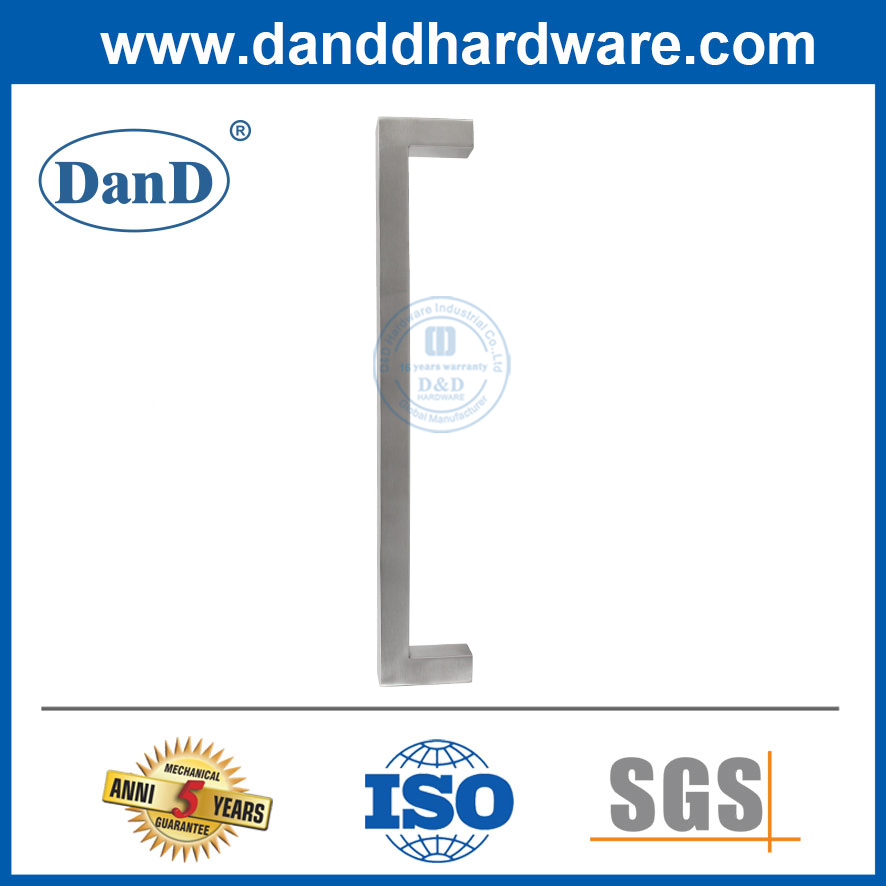 스테인레스 스틸 유리 도어는 한쪽 유리 금속 도어 핸들 -DDPH034를 당깁니다.