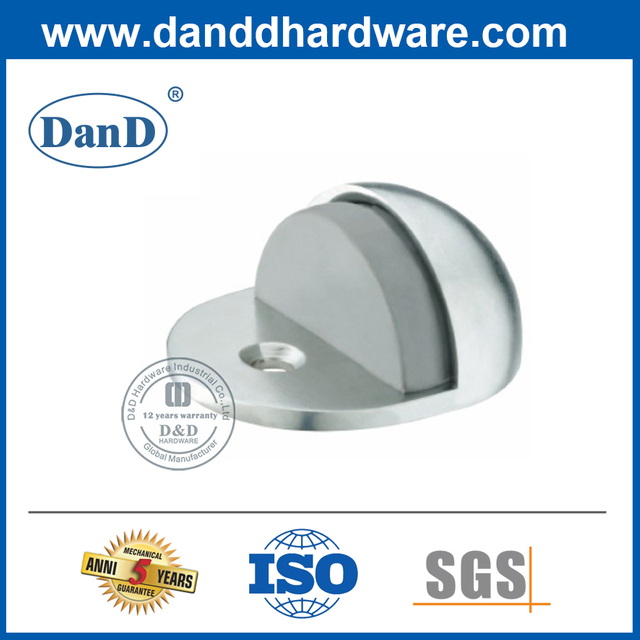 침실 Door-DDDS003용 아연 합금 반구형 내부 도어 스토퍼