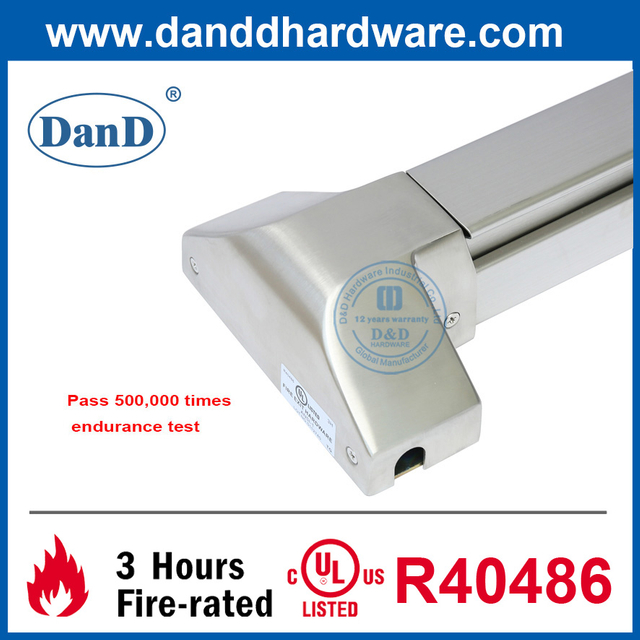 UL ANSI 등급 1 SS304 수직 로드 출구 장치-DDPD024