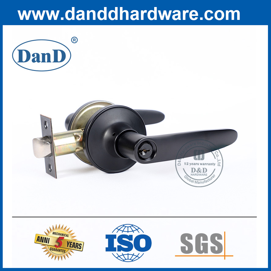 침묵 아연 합금 도어 레버 핸들 잠금 장치 -DDLK080
