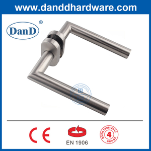 EN1906 등급 4 타원형 장미 문 손잡이 스테인레스 스틸 문 손잡이 Lever-DDTH003