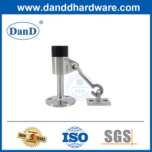 실버 현대 키 큰 도어 스토퍼 스테인레스 스틸 도어 바닥 벽 Stopper-DDDS038