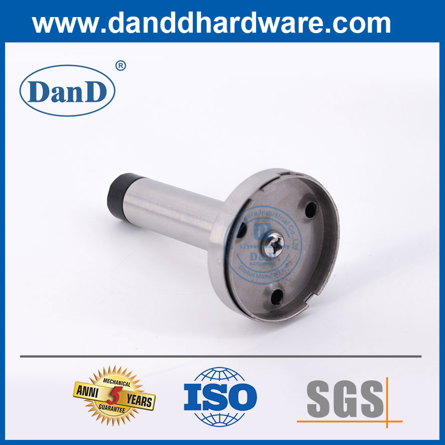 공중 화장실 현대식 도어 스톱 90mm 스테인레스 스틸 벽 Stopper-DDDS016