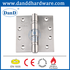 CE 4 인치 스테인레스 스틸 304 화재 탈출 문 장붓 구멍 경첩 -DDSS001-CE -4X4X3