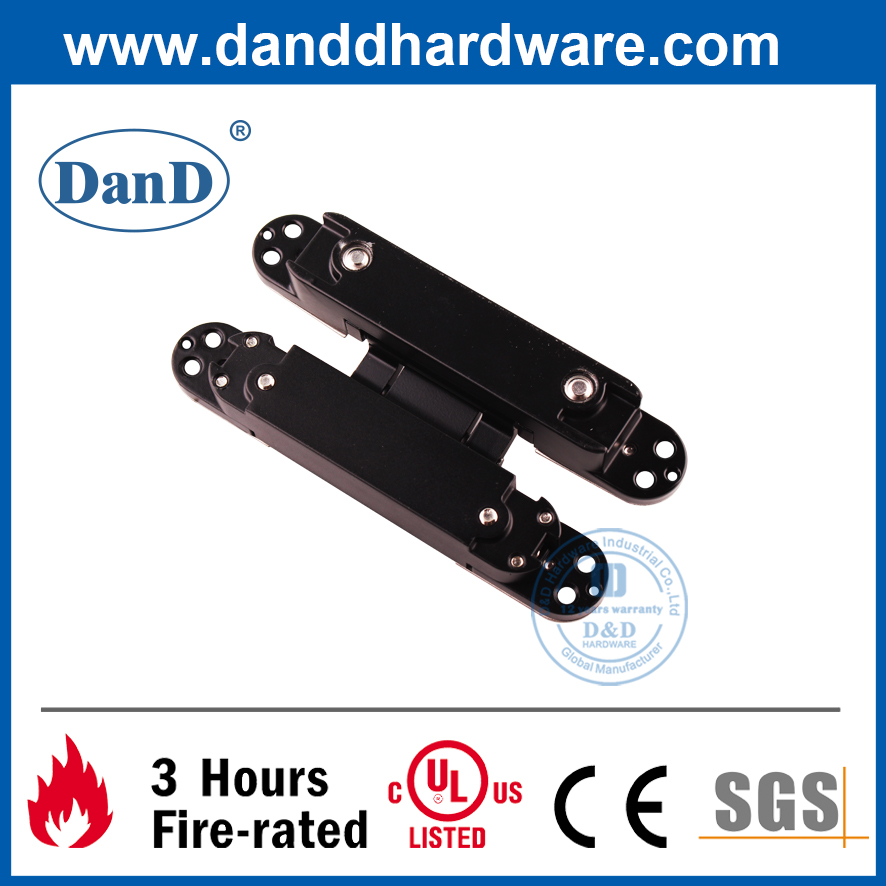 아파트 Building-DDCH008-G80용 보이지 않는 도어 힌지를 조정하는 아연 합금 3D