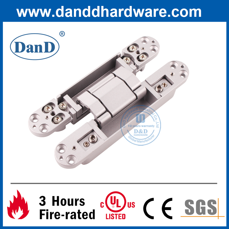 무거운 Door-DDCH008-G80용 아연 합금은 3D 은폐형 도어 경첩