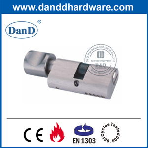 Thumbturn-DDLC006을 갖춘 최고의 유로 타원형 욕실 도어 잠금 실린더