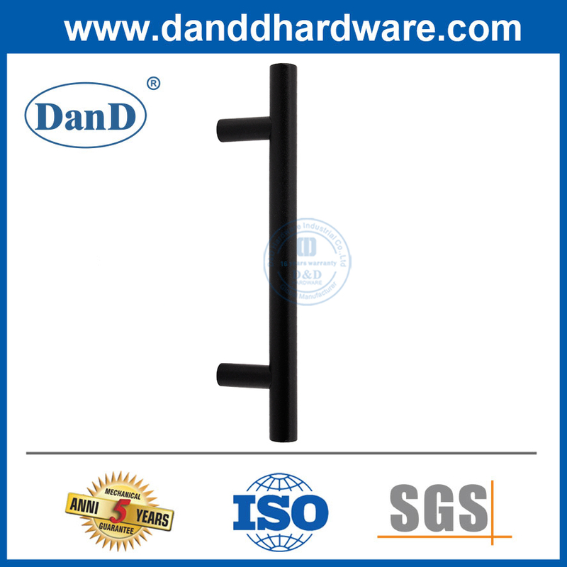 매트 블랙 풀 도어 핸들 스테인레스 스틸 미닫이 유리 도어 핸들 -DDPH031