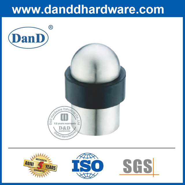 스테인레스 스틸 고무 원형 상업용 도어 스토퍼-DDDS008