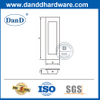 사각형 스테인레스 스틸 매립형 플러시 풀-DDFH009-B